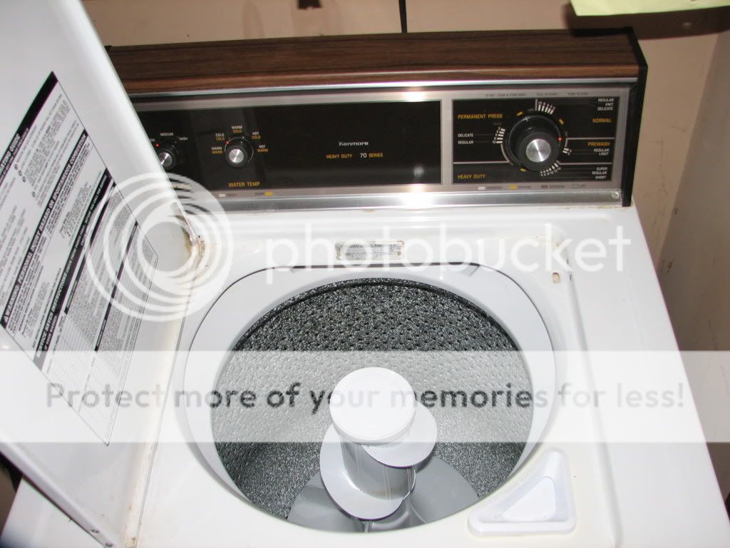 Kenmore 70 Series Washer Inside Photo by pregslist Photobucket